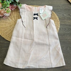 JANIE & JACK pink and black dress